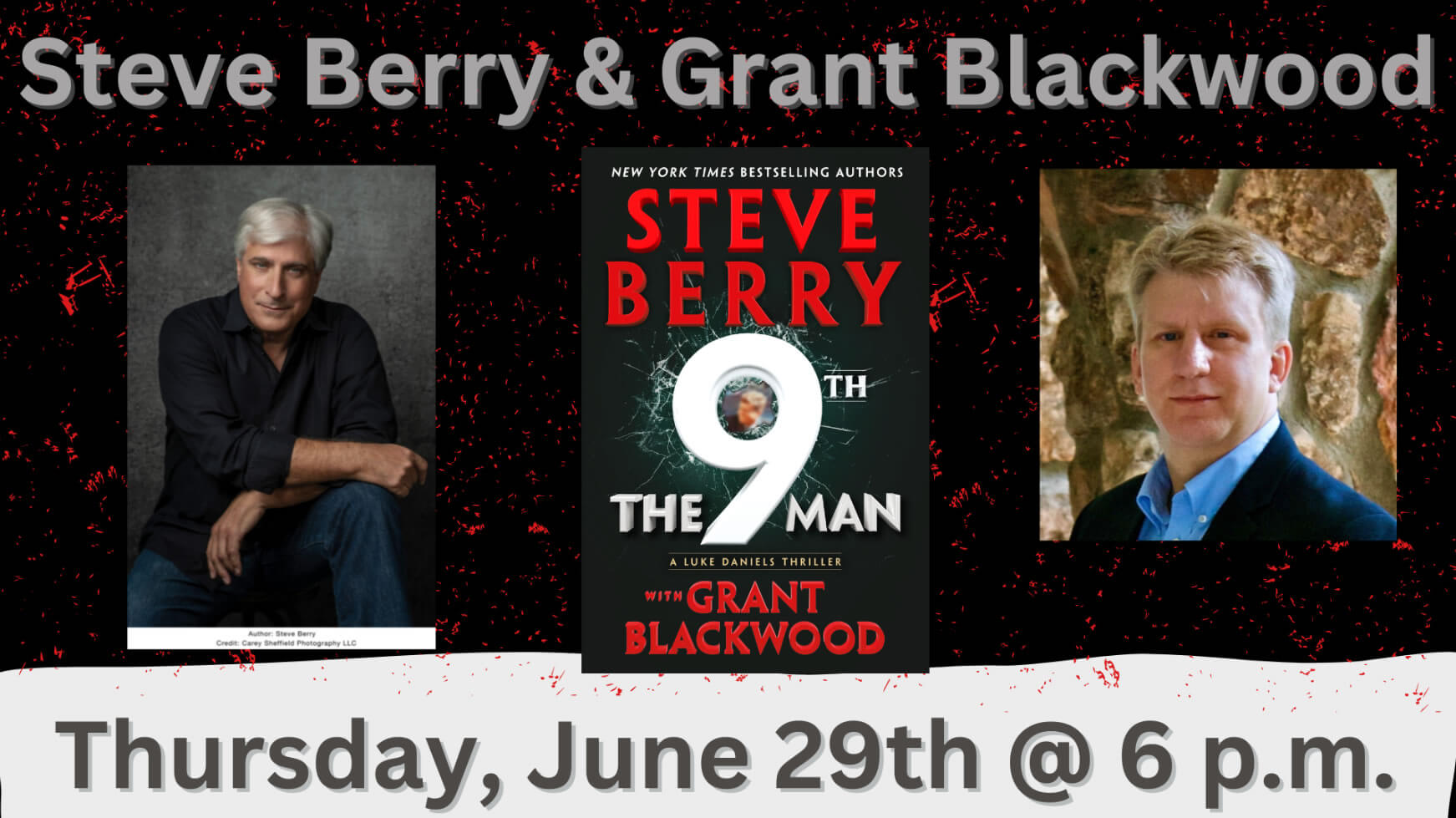 Steve Berry and Grant Blackwood present The 9th Man