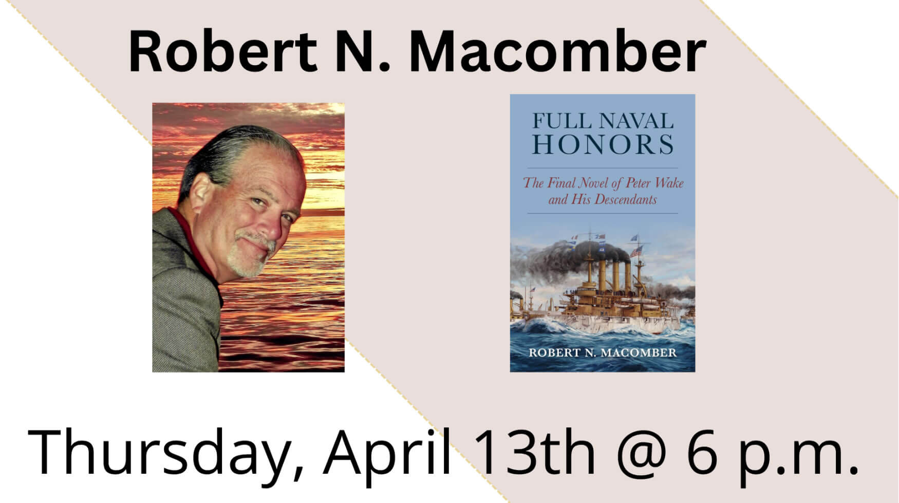 Robert N. Macomber presents Full Naval Honors