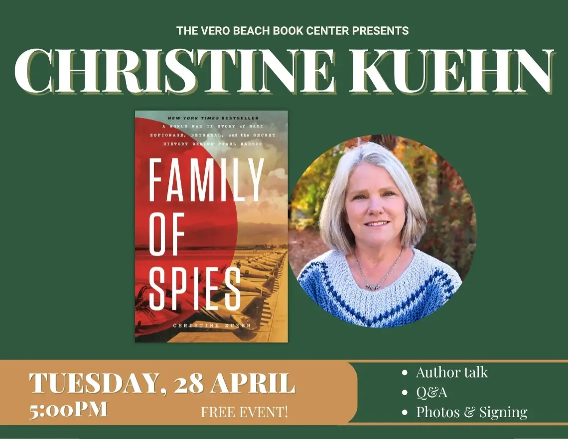 Christine Kuehn presenting Family of Spies