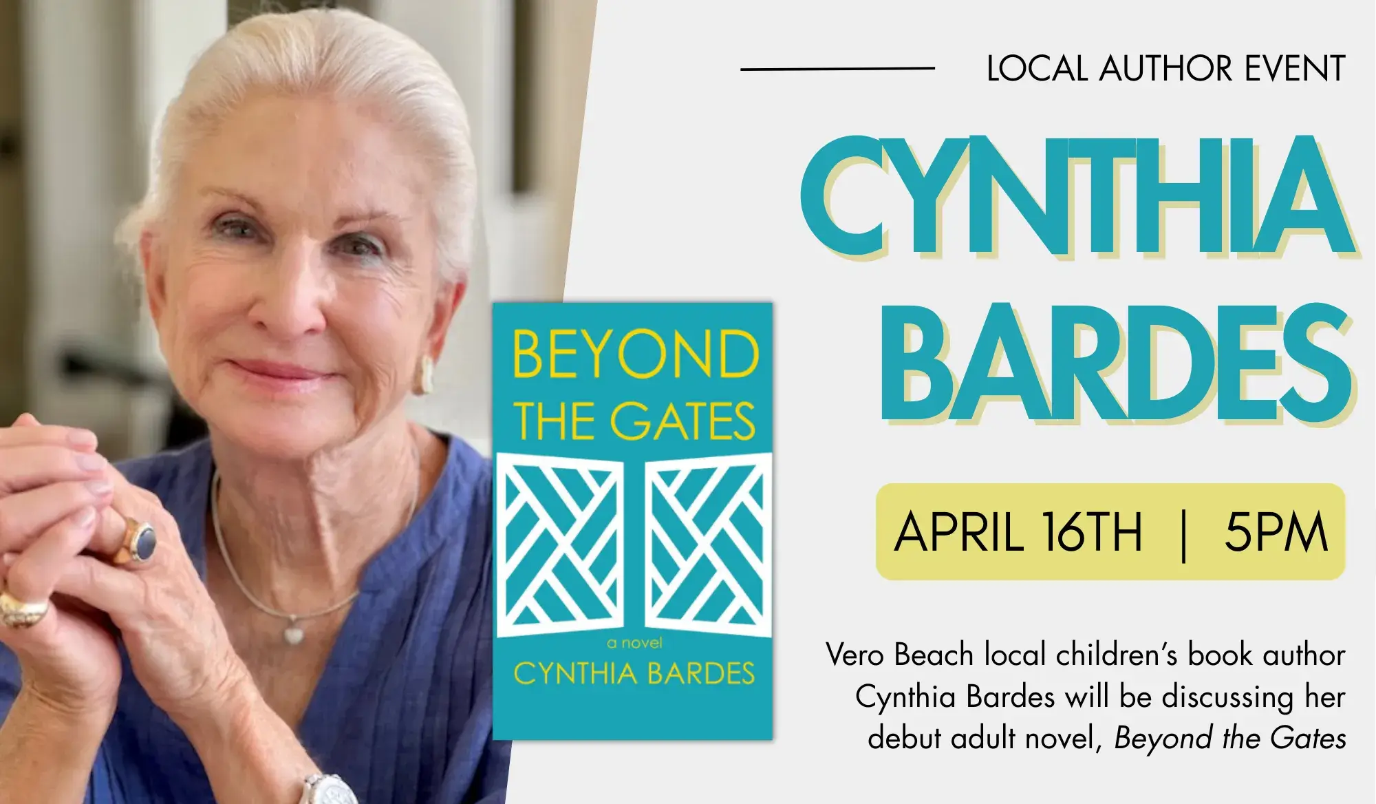 Cynthia Bardes presenting Beyond the Gates