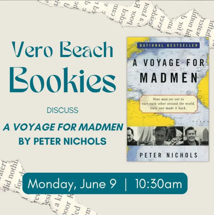 Vero Beach Book Club discusses A Voyage For Madment by Peter Nichols