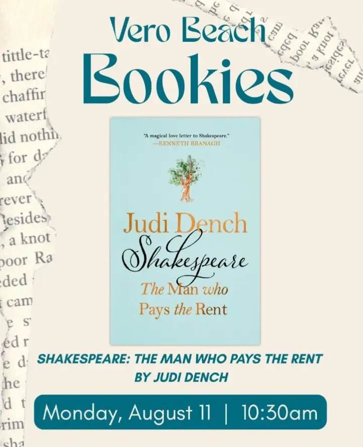 Vero Beach Book Club discusses Shakespeare - The Man Who Pays the Rent